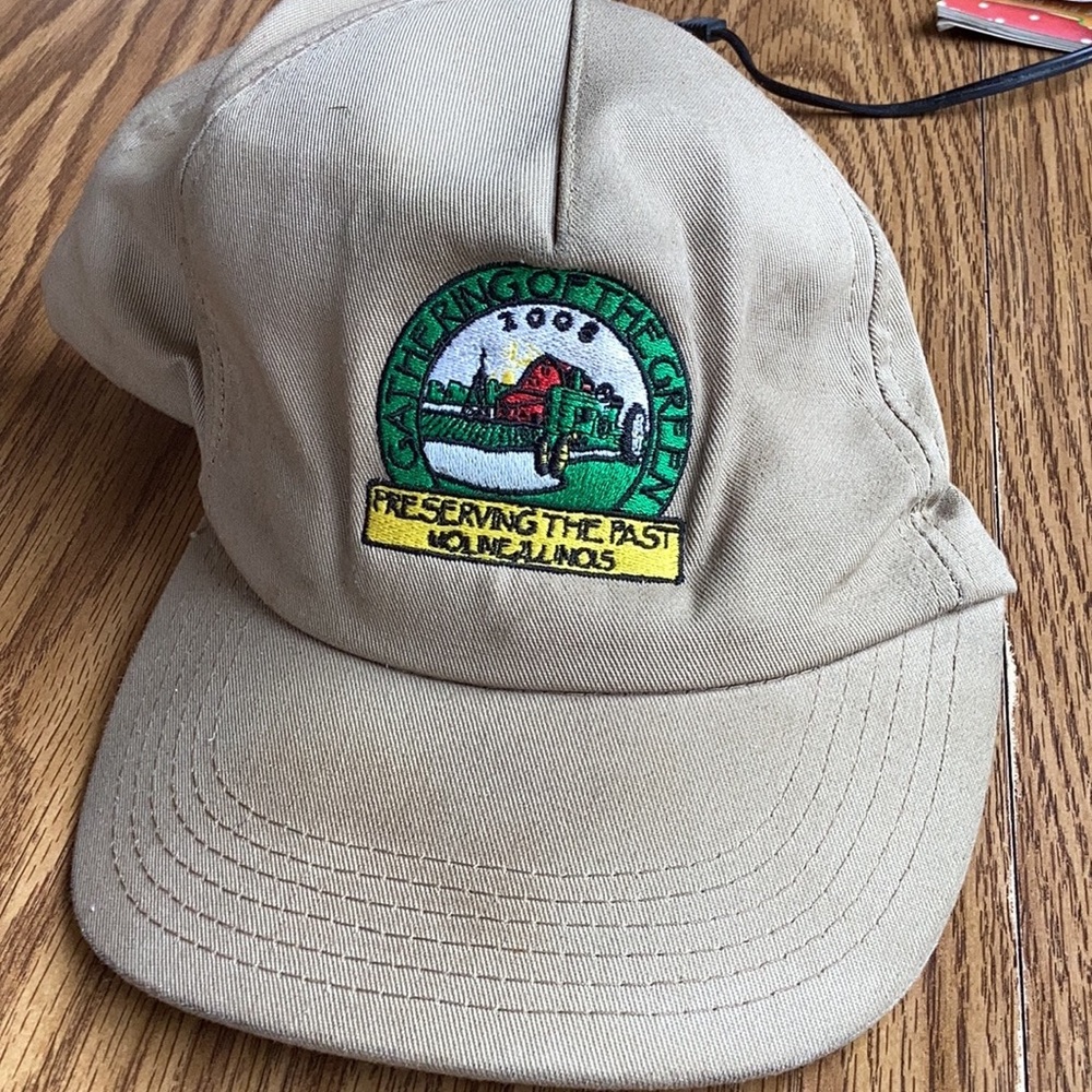 🚜 John Deere 2008 GATHERING OF THE GREEN SNAP BACK CAP  Made in 🇺🇸